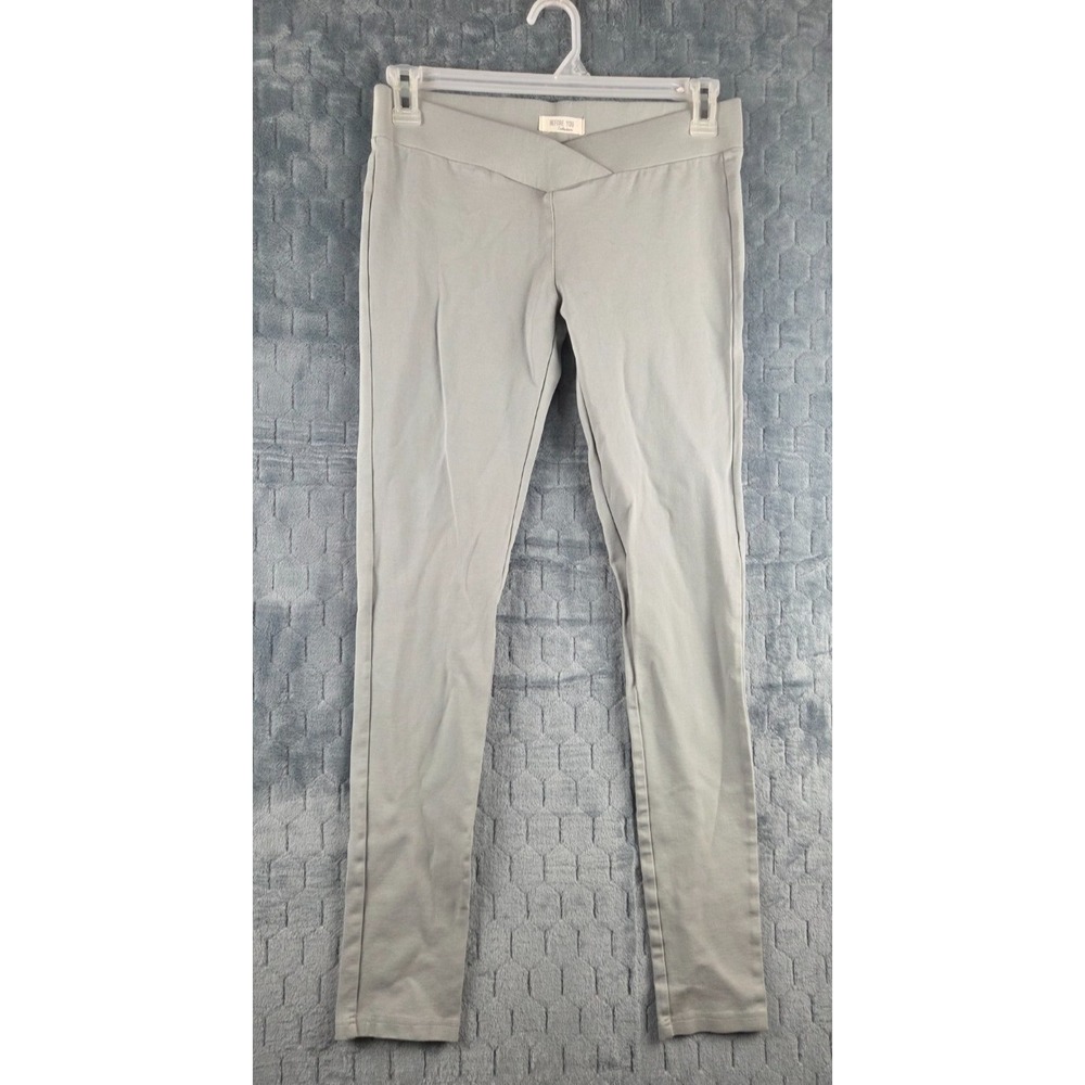 Before You Collection Women Gray Leggings Size L‎ Skinny Athleisure Stretch Sexy